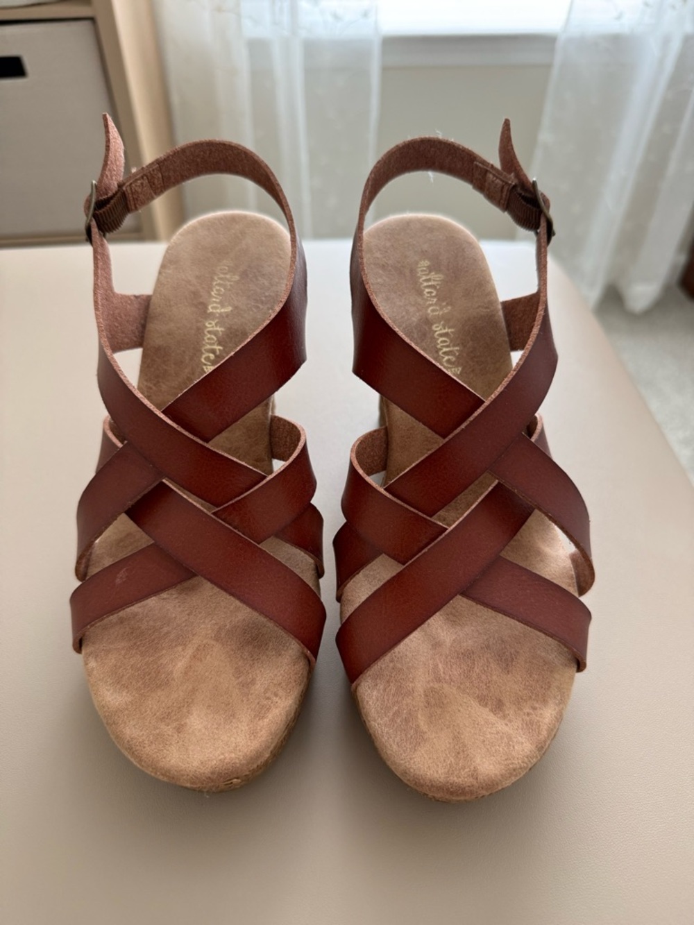 Altar'd State Wedge Heels, Size 7.5, Great Condition. Only Worn A Few Times.